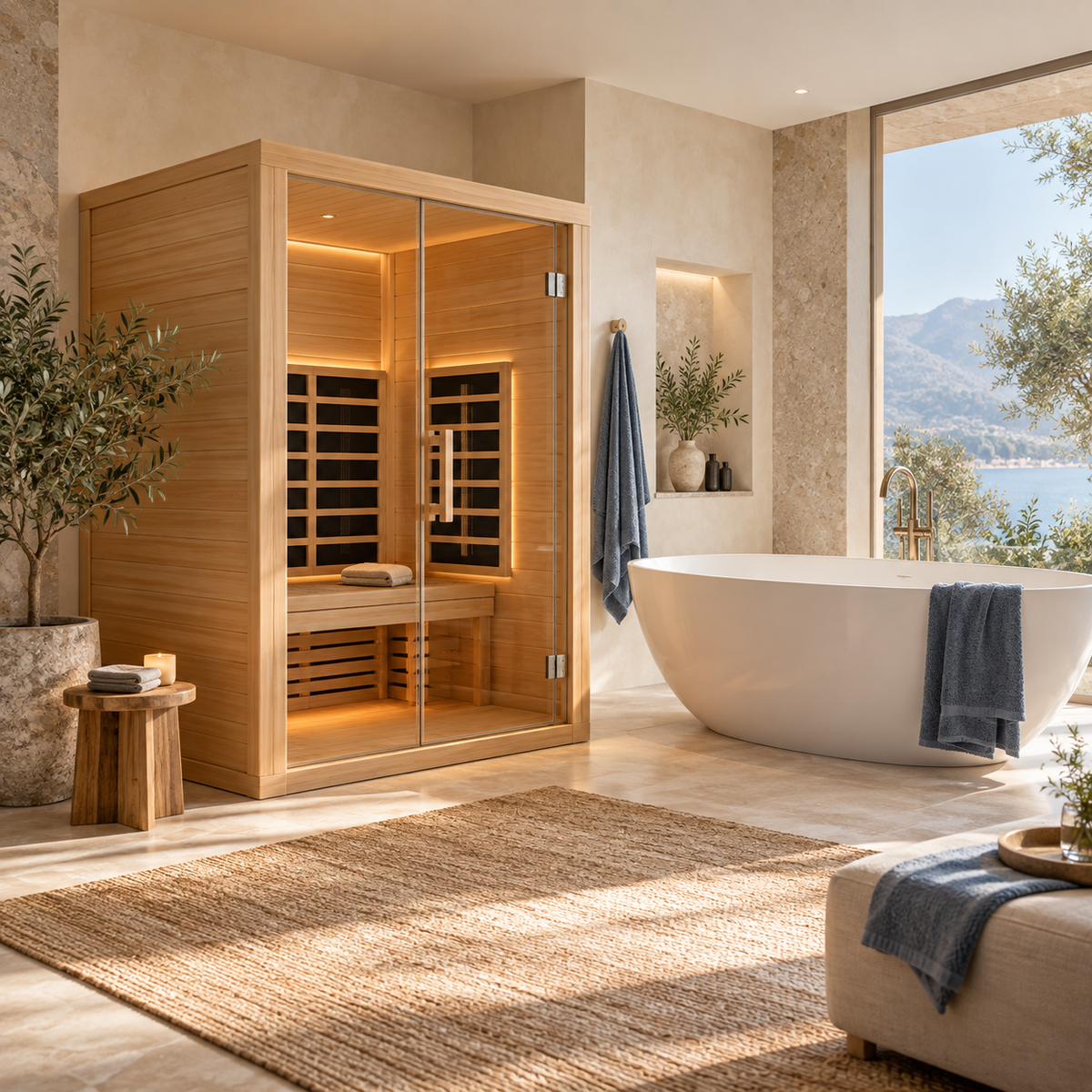 Saunas & Bath collection illustration