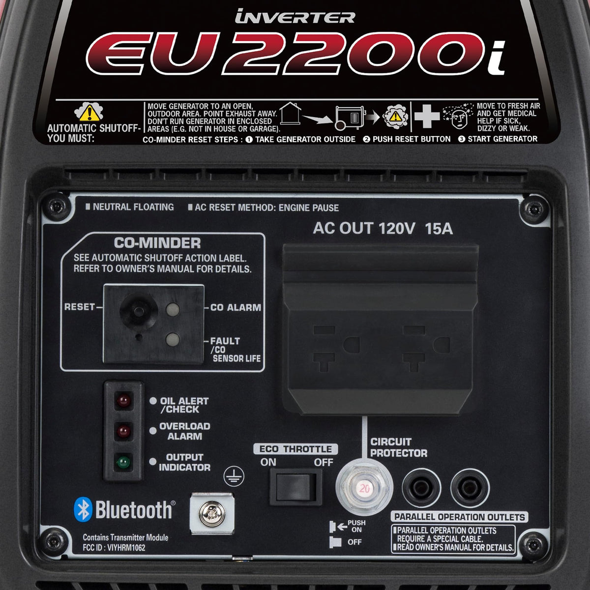 Honda EU2200i 2200 Watt Inverter Generator (EU2200ITAN)