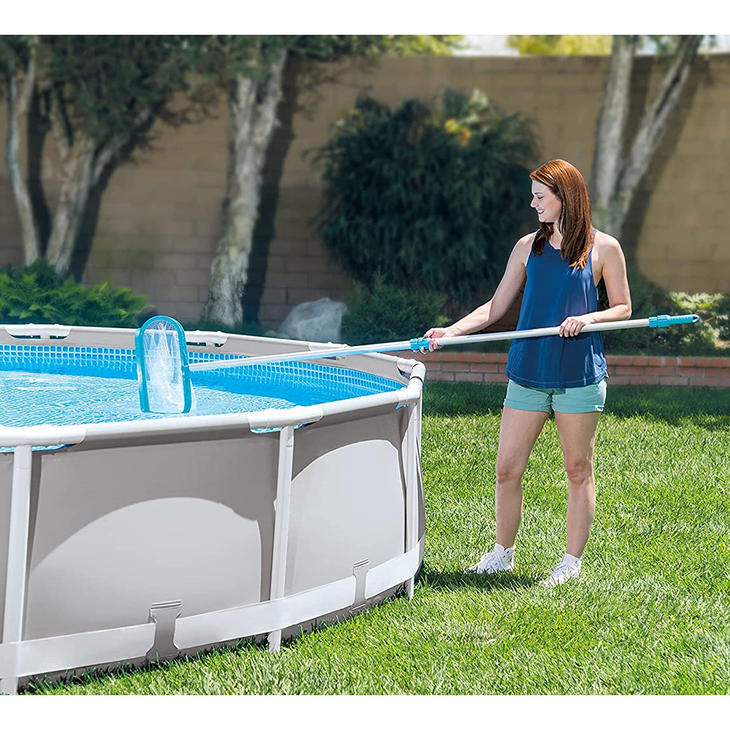 INTEX Deluxe Above Ground Pool Maintenance Kit with Vacuum