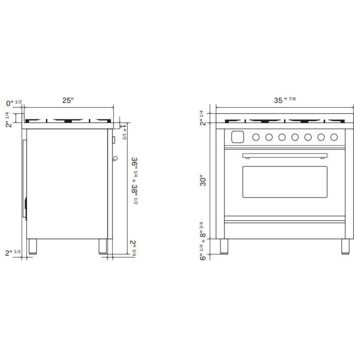 Ilve Nostalgie II Collection UP36FNMPWHC 36 Inch Freestanding Dual Fuel Range with 6 Sealed Burners, 3.5 cu. ft. Oven Capacity, Storage Drawer, Quick Start, Soft Closing Door and Griddle: White, Chrome Trim