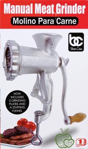BENE CASA MANUAL MEAT GRINDER BC-24194