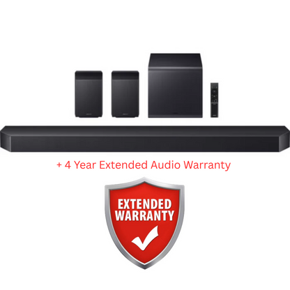 Samsung HW-Q990F 11.1.4ch Soundbar, HW-Q990F/ZA Bundle With 4 Year Extended Audio Warranty