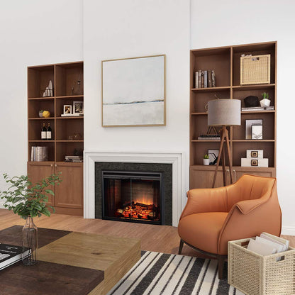 PuraFlame Klaus 33" Electric Fireplace Insert