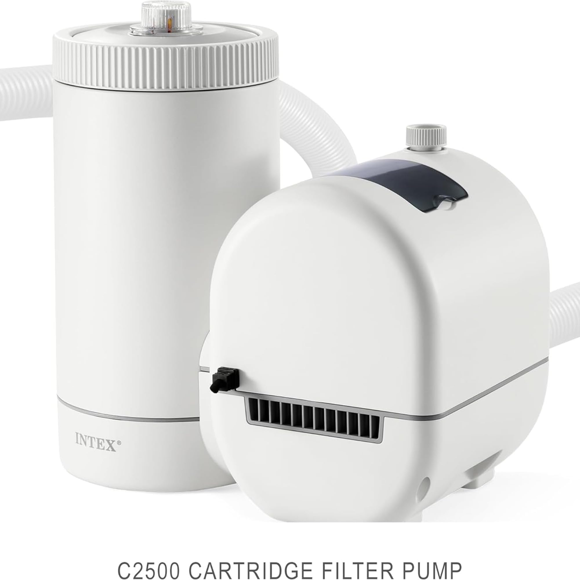 INTEX Krystal Clear 2,500 GPH Cartridge Filter Pump for Above Ground Pools