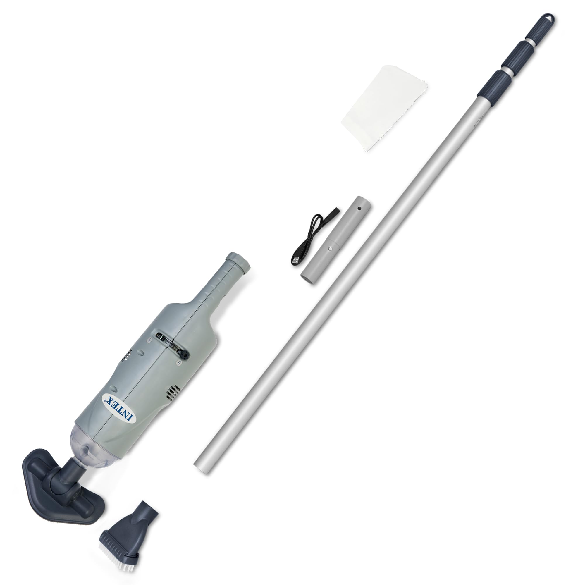 INTEX Rechargeable Handheld Pool Vacuum Cleaner for Pools & Spas