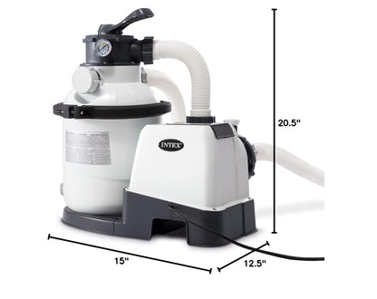 Krystal Clear 1,500 GPH Sand Filter Pump for Above Ground Pools