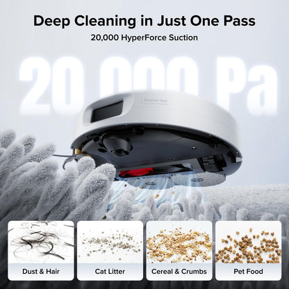 roborock 2026 New Qrevo 2 Pro Robot Vacuum and Mop, 20,000Pa Suction