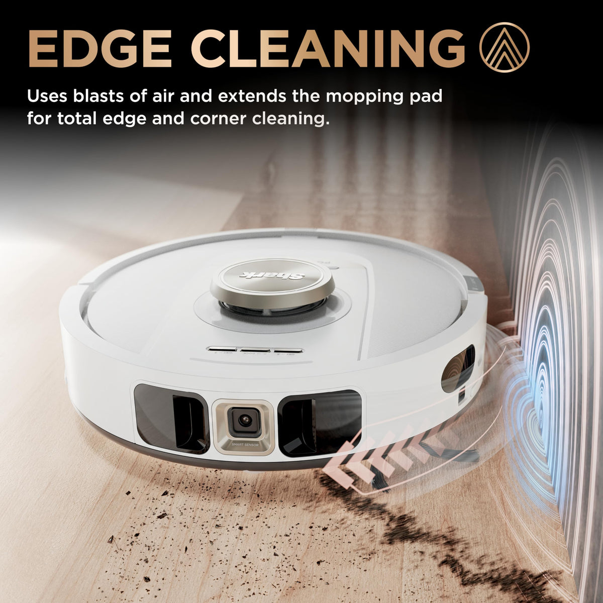 Shark PowerDetect Robot Vacuum & Mop Combo, 60-Day Self-Empty, AV2810ZEWH