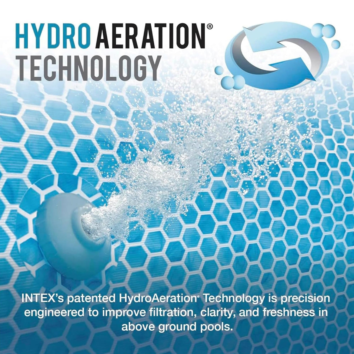 INTEX Krystal Clear 1,500 GPH Sand Filter Pump for Above Ground Pools