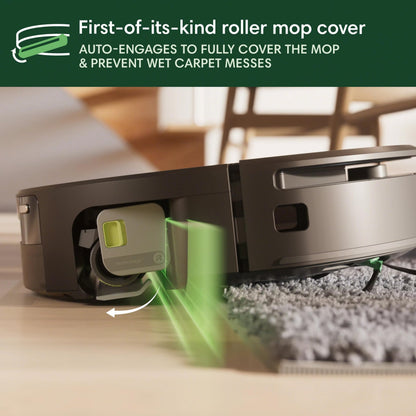 iRobot Roomba 705X Robot Vacuum & Mop Combo, 175x More Suction, Extending Self-Cleaning Roller Mop, Multifunction Dock, 75 Day Self-Emptying, Hot Wash/Dry, AI Obstacle Avoidance, Ideal for Pet Hair