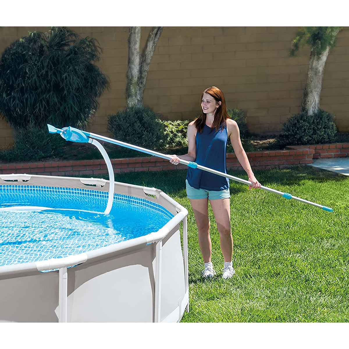 INTEX Deluxe Above Ground Pool Maintenance Kit with Vacuum