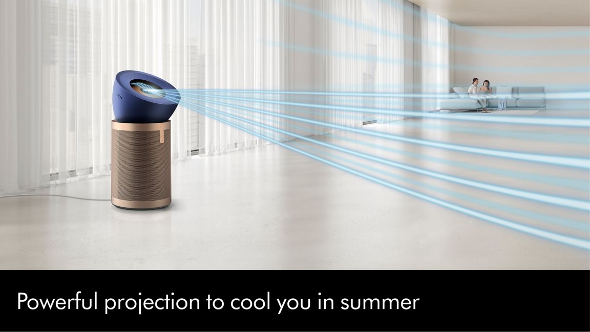 Dyson Purifier Big+Quiet Formaldehyde BP04 (Prussian Blue/Gold)
