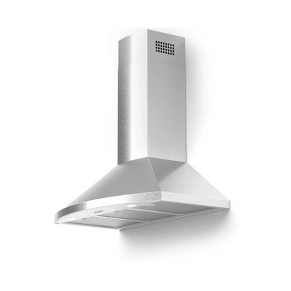 Forte TEGA36 Tega Wall Mount Range Hood with 4 Speeds/600 CFM Blower, Electronic Push Button Controls