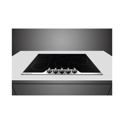 Frigidaire Professional Series FPEC3077RF 30 Inch Electric Cooktop with 5 Elements, Smooth Ceramic Glass Surface, SpacePro™ Bridge Element, PowerPlus® Boil, PrecisionPro Controls™, Indicator Light, Keep Warm Zone, UL/CSA, and ADA Compliant
