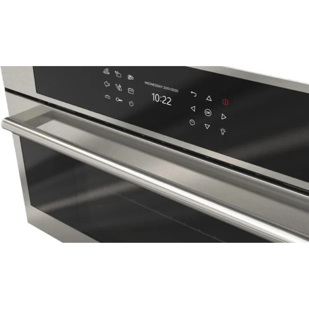 Fulgor Milano 700 Series F7DSCO30S1 30 Inch Single Steam Electric Wall Oven with 1.2 Cu. Ft. Capacity, Steam Self-Cleaning, 12 Cooking Functions, Creactive Touch Control, Cool Touch Door, Interior Lighting, Meat Probe, and Removable Water Tank