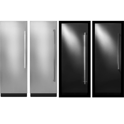 JennAir JBZFL30IGX 30 Inch Panel Ready Built-In Smart Freezer Column with 17 Cu. Ft. Capacity, Amazon Alexa, Google Assistant, Prism Ice Maker, Vacation Mode, Ecliptic Lighting, Sabbath Mode, and ENERGY STAR® Certified: Left Hinge - Panel Ready
