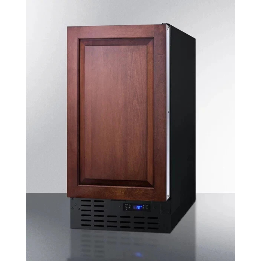 Summit SCFF1842IF 18 Inch Undercounter Freezer with 2.7 cu. ft. Capacity, 4 Wire Shelves, Frost-Free Defrost, Digital Thermostat, and Door Lock: Panel Ready