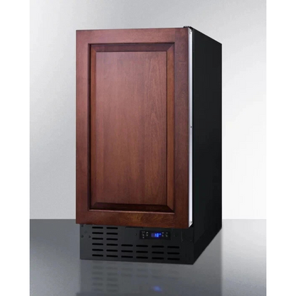 Summit SCFF1842IF 18 Inch Undercounter Freezer with 2.7 cu. ft. Capacity, 4 Wire Shelves, Frost-Free Defrost, Digital Thermostat, and Door Lock: Panel Ready
