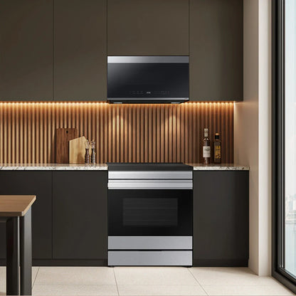 30 Inch Smart Slide-In Induction Range with 4 Elements, 6.3 Cu. Ft. Oven Capacity, Oven Camera, Air Fry, Convection+, Ambient Edge Lighting™, Self & Steam Clean, Sabbath Mode, ADA Compliant and ENERGY STAR® Certified: Stainless Steel