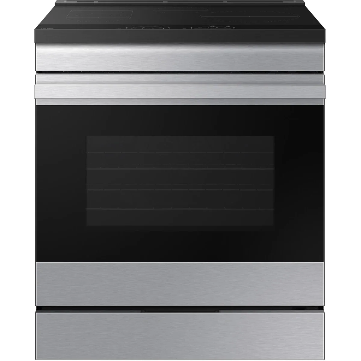 30 Inch Smart Slide-In Induction Range with 4 Elements, 6.3 Cu. Ft. Oven Capacity, Oven Camera, Air Fry, Convection+, Ambient Edge Lighting™, Self & Steam Clean, Sabbath Mode, ADA Compliant and ENERGY STAR® Certified: Stainless Steel