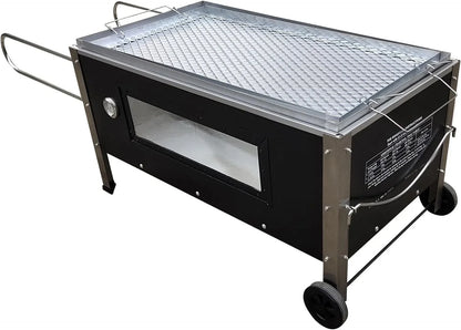 Bene Casa Black Caja Asadora Roasting Box with Window, 100lb BC-77185