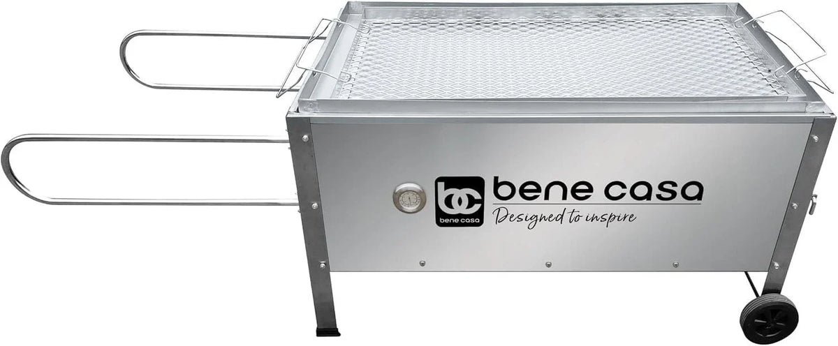 Bene Casa Black Caja Asadora Roasting Box with Window, 100lb (Steel) BC-77186