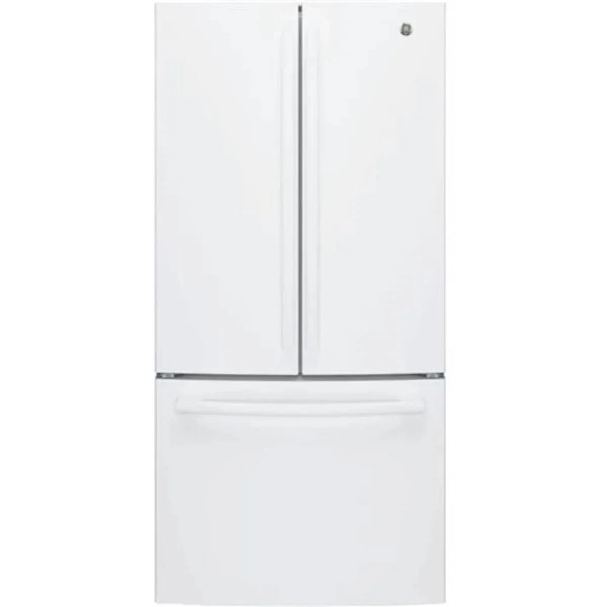 GE GWE19JGLWW 33" Counter Depth French Door Refrigerator 18.6 Cu Ft