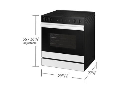 Samsung Bespoke Slide-in Electric Range Illuminated Precision Knobs NSE6DB870012AA