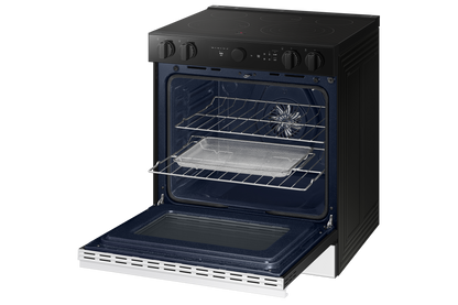Samsung Bespoke Slide-in Electric Range Illuminated Precision Knobs NSE6DB870012AA